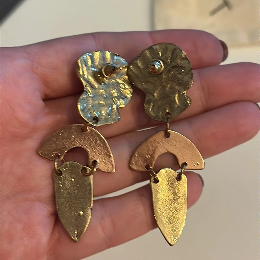 Vintage Statement Earrings - Picture 4 of 4